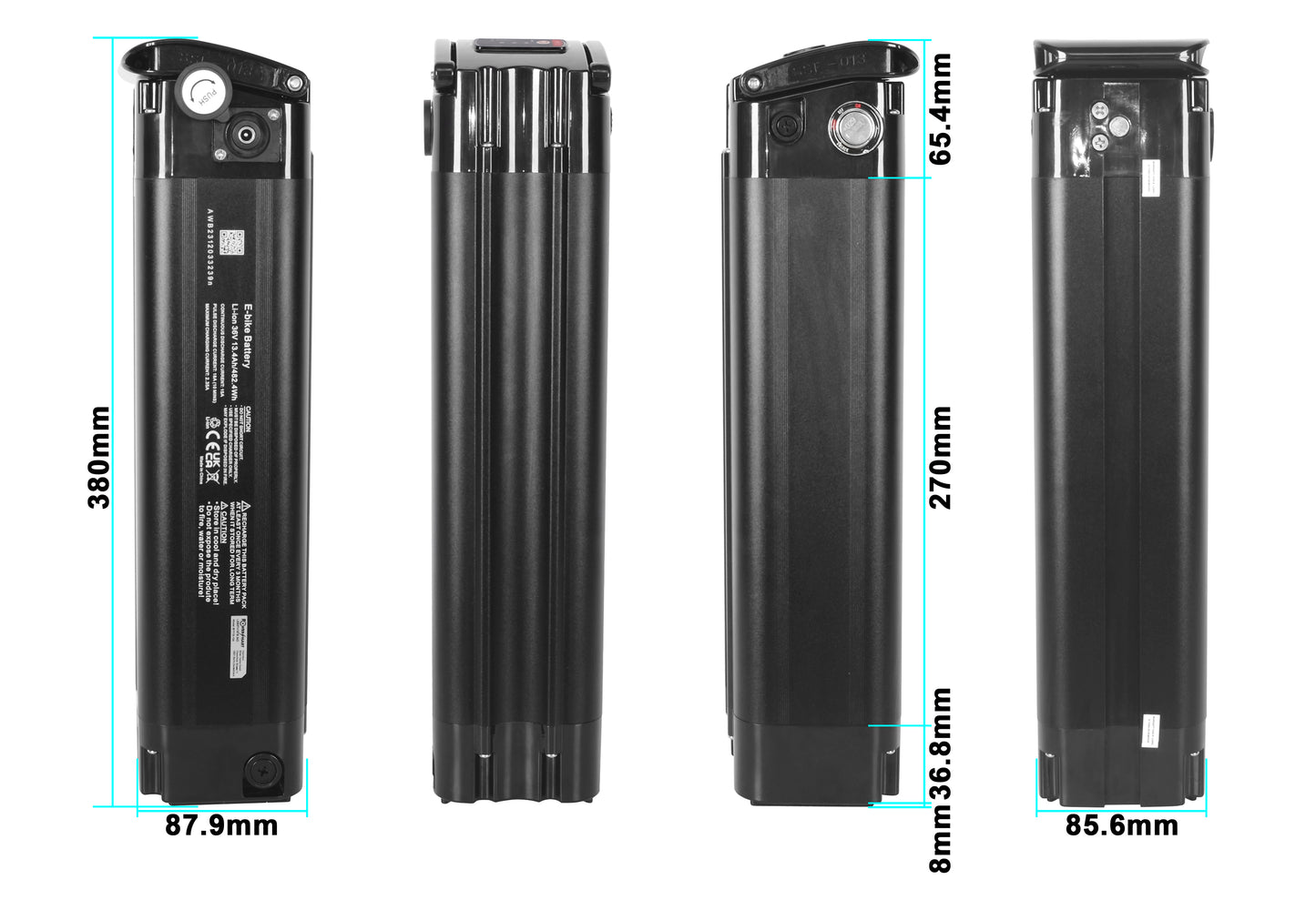 PowerSmart 36V 13.4Ah / 482Wh Battery for Telefunken Multitalent RC820, RC822, RC830
