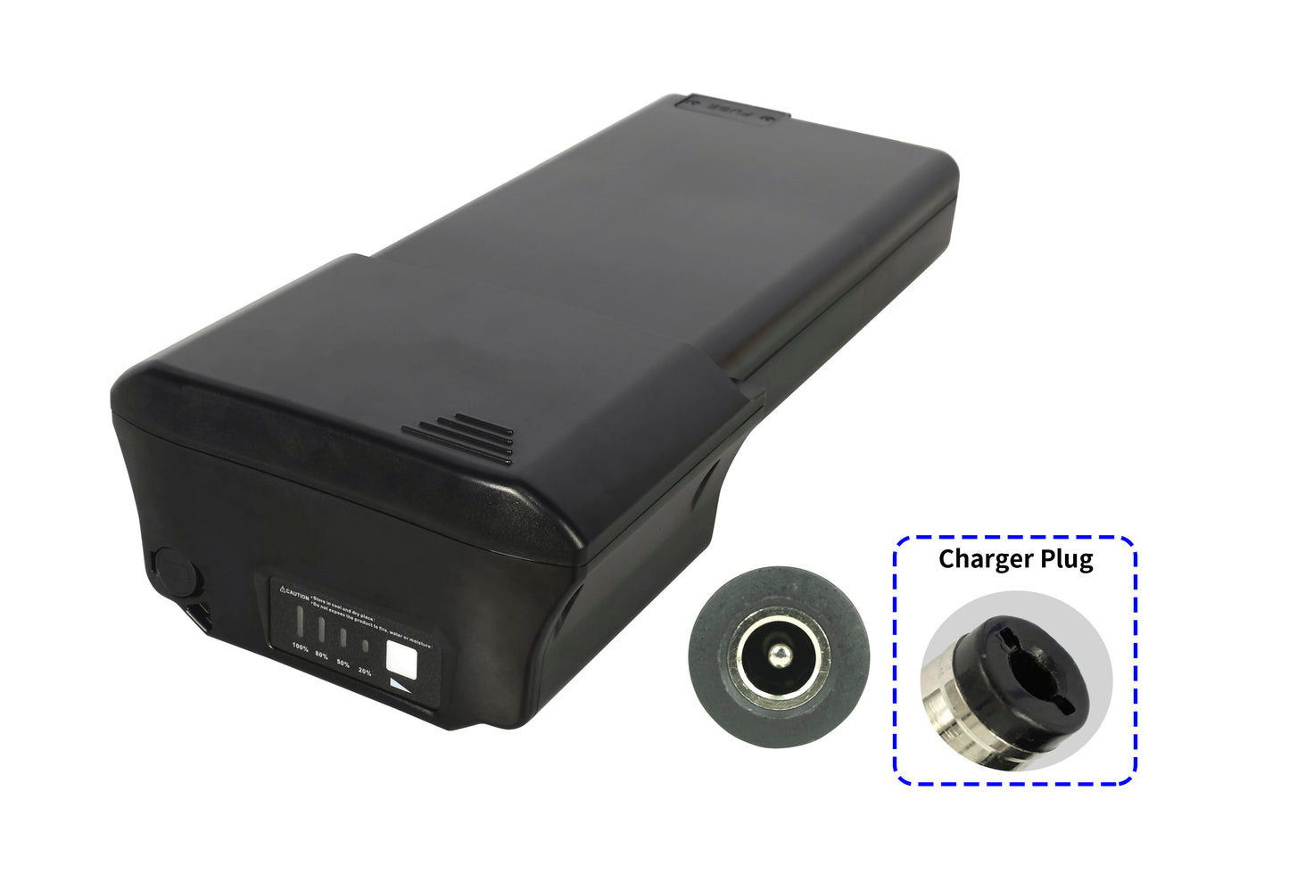 Gepäckträgerakku für Elektrofahrräder Li-Ion 36V - 17,5Ah / 630Wh