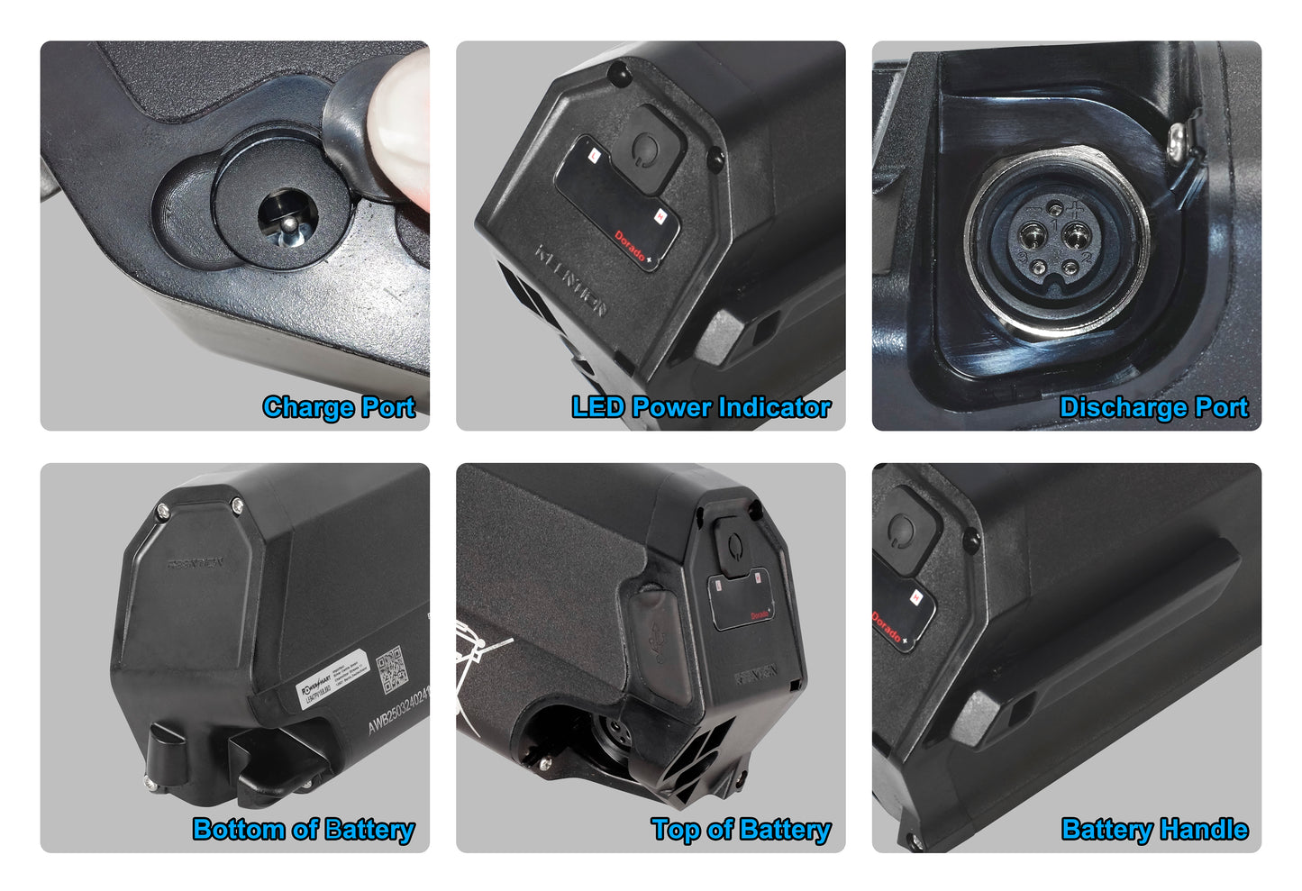 48V 14.5Ah Fitifito Ebike Accu Vervanging voor Fitifito CT28, CT28M, MT27.5, MT29, FT26 48v versie sinds 2019