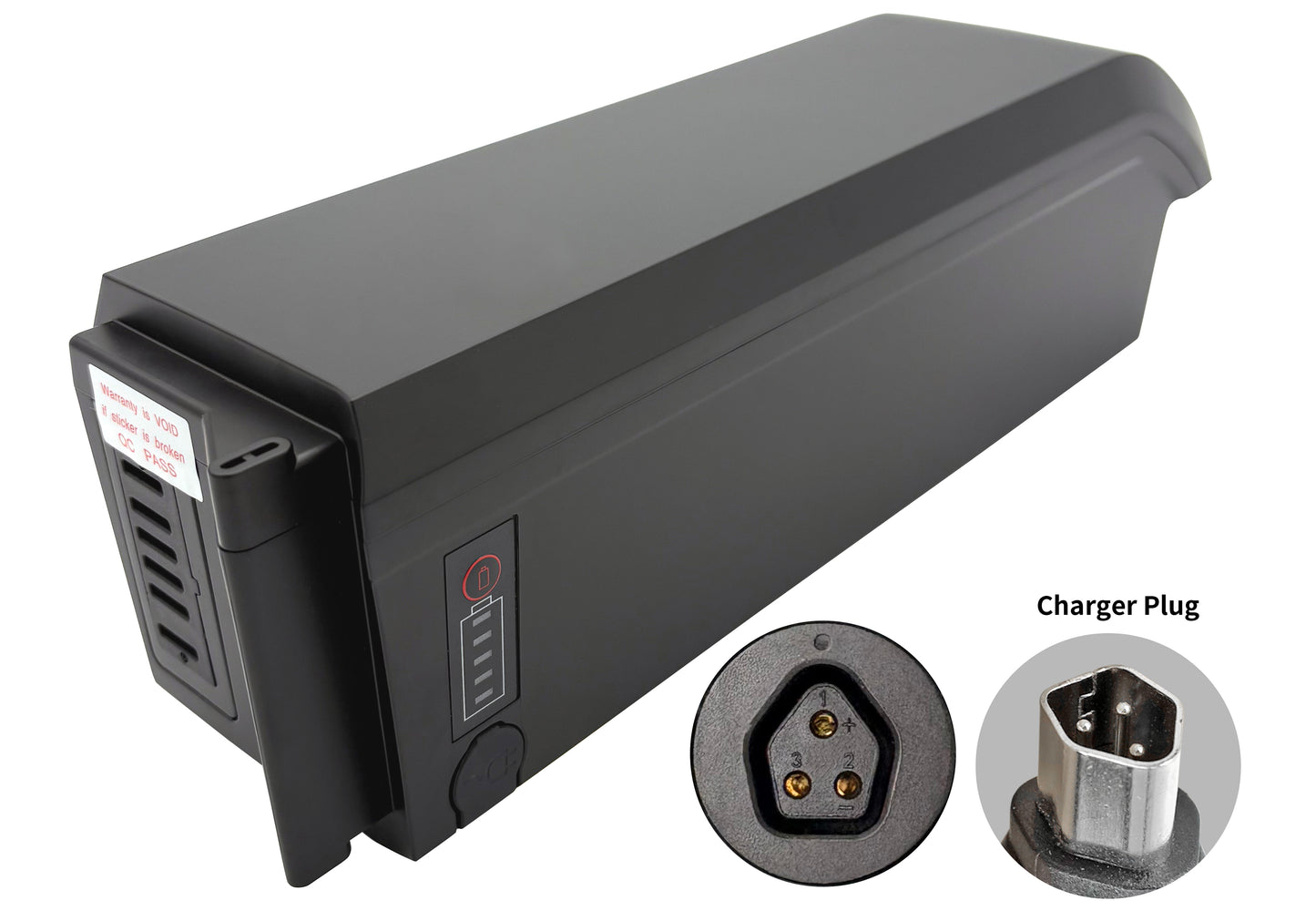 Fischer Ab Baujahr Viator 2.0 / Viator 3.0 Ebike Akku 48V Ersatz für Montis 2.1 / Montis EM 1726, Fischer Viator ETH 1861