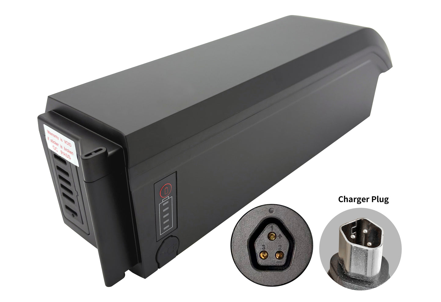 Fischer Ab Baujahr Viator 2.0 / Viator 3.0 Ebike Akku 48V Ersatz für Montis 2.1 / Montis EM 1726, Fischer Viator ETH 1861