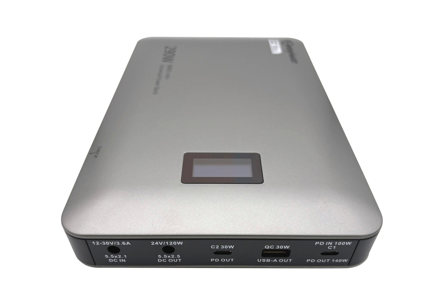 58800 mAh 213 Wh Powerbank A Max 290 W externer Akku mit Digitalanzeige USB C, DC und 1 USB-Anschluss, kompatibel mit MacBook Pro/Air, iPhone 17 Pro Max/Pro/16/15, Galaxy S24 Ultra, Dell