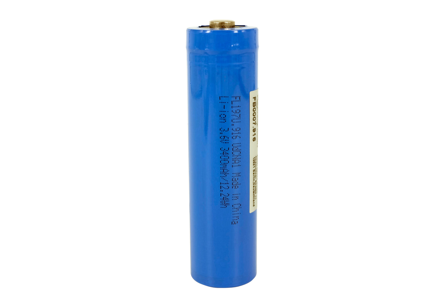 3400mAh 18650 Rechargeable Battery for Headlamp LED Flashlight , Samsung cell