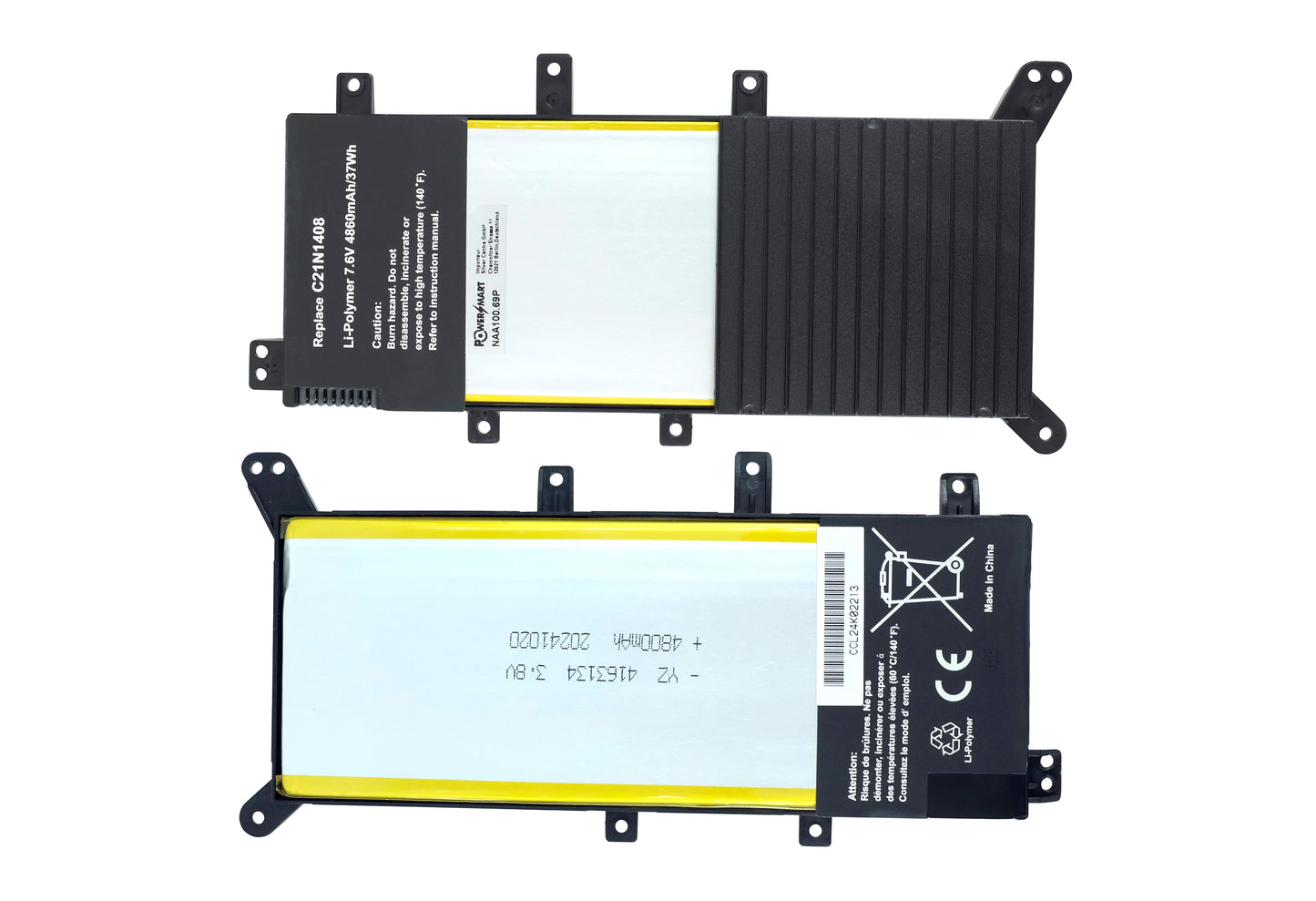 ASUS Laptop Battery Replacement for ASUS VivoBook 4000, VivoBook MX555, VivoBook V555L, VivoBook V555LB, VivoBook VM590L Laptop Battery