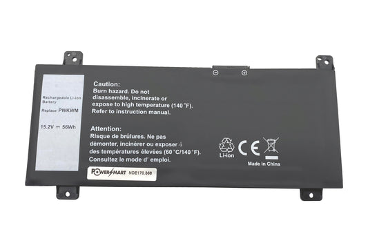 Laptop-Ersatzakku für Dell Inspiron 14-7467, Inspiron 14-7466, Inspiron 7000