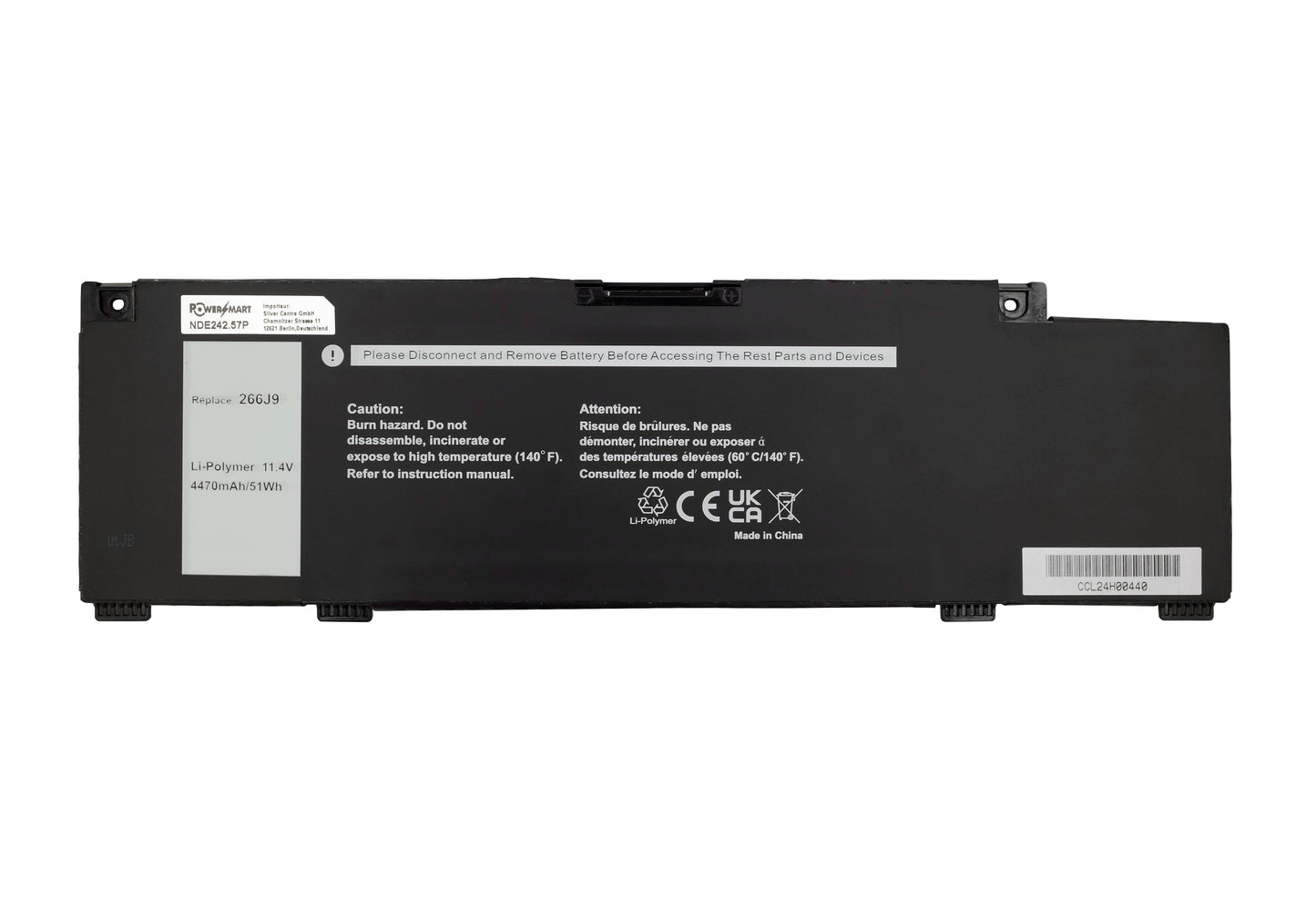 Laptop Battery Replacement for Laptop Dell G3 3500, G3 3590, G3 5505, Inspiron 5490 Series