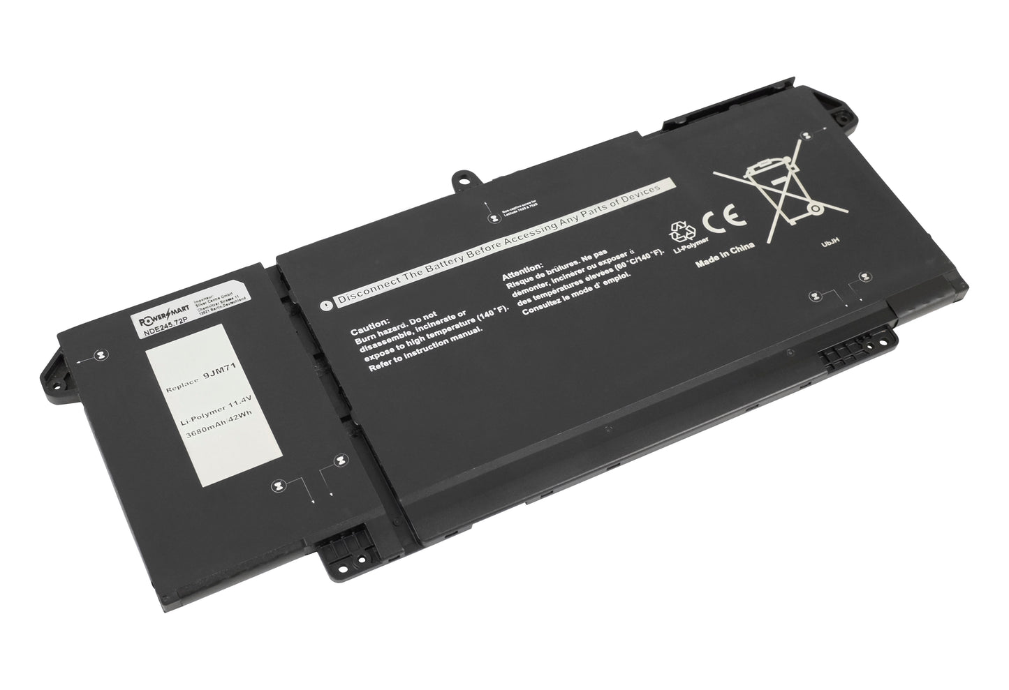 Laptop-Ersatzakku für Dell Latitude 13 5320, Latitude 14 7320, Latitude 14 7420, Latitude 7320 14MDJ