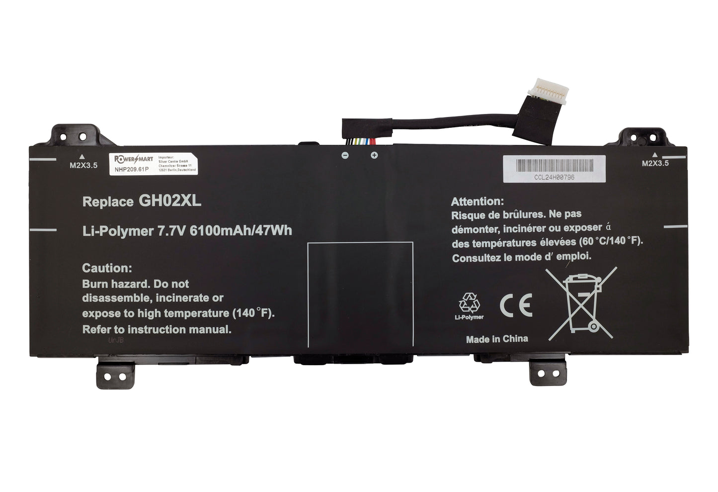 Ersatz-Laptop-Akku für Laptop HP Chromebook 14A-NA0004TU, Chromebook 14A-NA0010CA