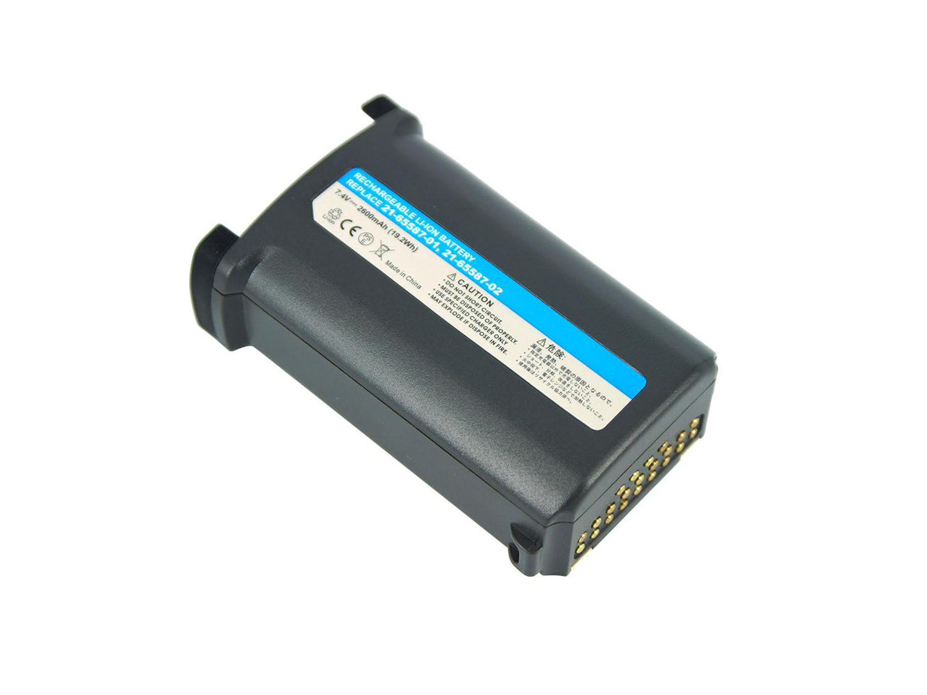 Barcode-Scanner-Akku als Ersatz für SYMBOL MC9000, MC9000-G, MC9000-K, MC9010, MC9050, MC9060-G, MC9060-K, MC9060 Long Terminal, MC9062, MC909, MC9090, MC9090-G, MC9090-K, MC9090-Z, MC9097, MC9190-G, RD5000 Mobiles RFID-Lesegerät